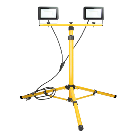 Zestaw naświetlaczy BULLED 2 x 30W ze statywem i 2m przewodem OR-NL-6137