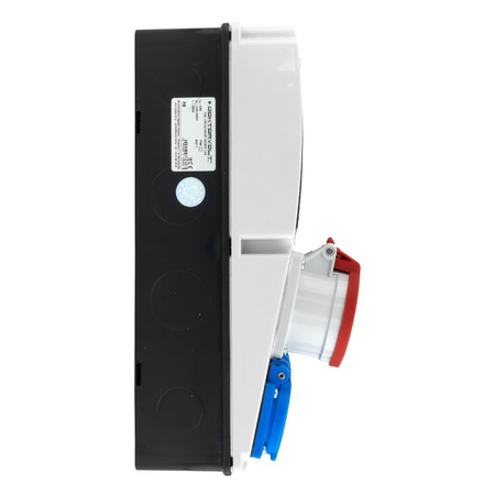 Rozdzielnica budowlana 4x230V 2x16A JUN bez zabezpieczeń gniazda Bals DOKTORVOLT DV-6863-F