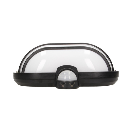 SOLANO. oprawa ogrodowa z czujnikiem ruchu 180st. 1x60W. E27. IP44. plastik. czarna OR-OP-307BE27ZMR