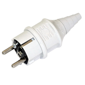Wtyczka 16A 2P+E IP44 UNISCHUKO uniwersalna Mennekes 10749