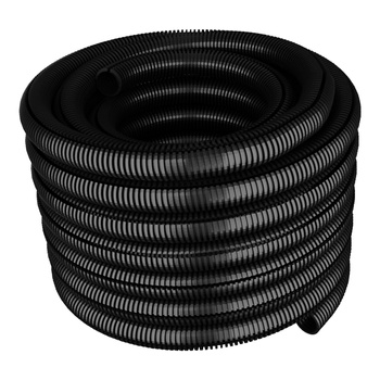 Rura giętka karbowana RKLGF/PE samochodowa 50m ⌀20 peszel 20/15 04.10