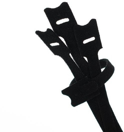 Opaski rzepowe do organizacji kabli 10 sztuk 12,5 mm x 200 mm BMNM2013X10