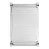 Rozdzielnica modułowa podtynkowa 2x12 zabezpieczona 10xMCB 1xRCCB VDE  okablowana skrzynka elektryczna Hager 505,50x348x98mm zaciski rozgałęźne L1, L2, L3, N, PE Doktorvolt DV-6227-PT