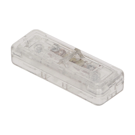 Wyłącznik suwakowy. jednotorowy 2.5A. bezbarwny WS-1P/BEZB