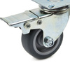 Koło obrotowe skrętne z hamulcem PP/TPR 50mm lub 75 mm G71511