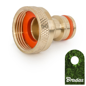 Przyłącze na kran GW 3/4" MOSIĄDZ BR-2195 BRADAS 4597