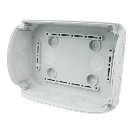 Hensel Puszka odgałęźna 180x130x77 z zaciskami 5x6mm2 Ip66 Szara DK1006 GZ 6200 DK 1006 GZ