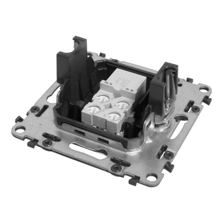 Gniazdo telefoniczne 1xRJ11 aluminium Valena Life Legrand 753338