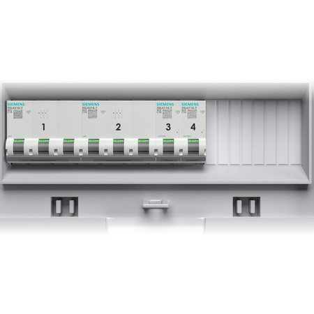 Rozdzielnica budowlana zabezpieczenia Siemens pTD-S 32A 16A 4x230V gniazda Mennekes Schuko Doktorvolt DV-4852-D