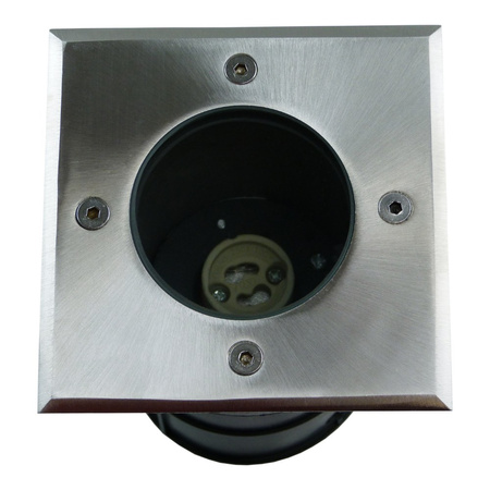 Oprawa najazdowa GU10 max. 50W kwadrat IP67 ALFA-K GTV ON-ALFAKGU10-06