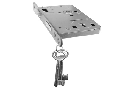 Zamek do drzwi wpuszczany wkład prawy 72/55 DV-6276-ZA-P