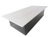 Przedłużacz biurkowy 3x230V z uziemieniem aluminium GTV AE-PB03GU-53