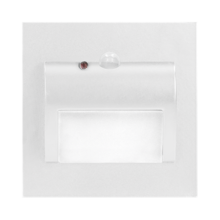 DRACO LED NEW 1 5W oprawa schodowa podtynkowa 12VDC 30lm 3000K biała innowacyjny sposób montażu OR-OS-6164L3/W