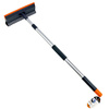 Ściągaczka do mycia szyb 10" teleskopowy trzonek 75-120cm BRADAS ES2111
