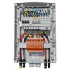 Rozdzielnica PV fotowoltaiczna solarna AC DC 1000V 2 Stringi B16 25A 300mA Doktorvolt DV-2483-FOT