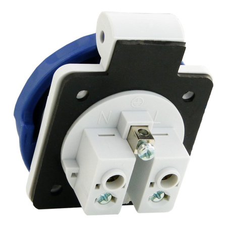 Gniazdo tablicowe 230V 16A IP67 system francuski Doktorvolt VZG 16 DV