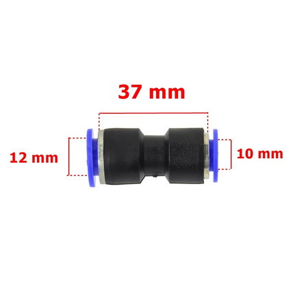 Złączka automatyczna do węża PU/PE redukcja fi 10-8 mm G03022