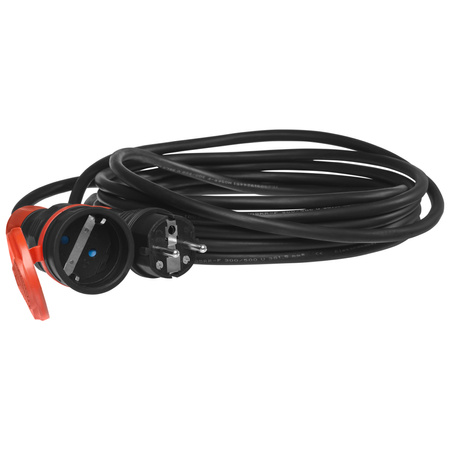 Przedłużacz PS-X1/44S 10m 250V 16A 2P+Z H05RR-F 3X2,5 mm² IP44 W-99167