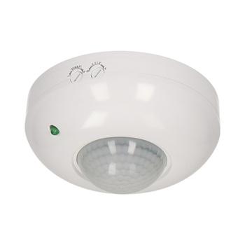 Czujnik ruchu 360st. IP20. 1200W. biały