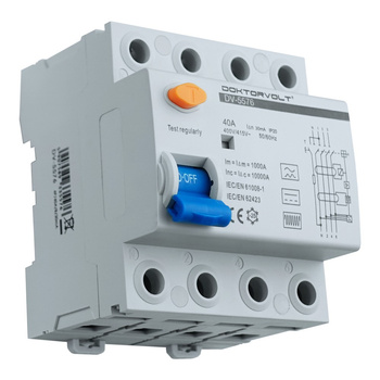 Wyłącznik różnicowoprądowy do Wallboxa typ B E-Auto 40A 30mA 4P IP20 RCD DV-5576