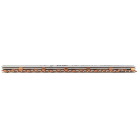 Szyna łączeniowa grzebieniowa PS/G 3-fazowa 18-modułowa 12mm2 80A DV-6619-PSG