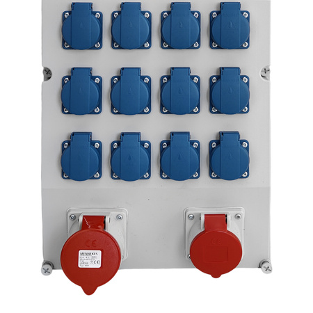 Rozdzielnica budowlana eXT 32A 16A 12x230V Schuko Mennekes Doktorvolt DV-2308-D