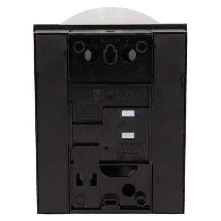 Dzwonek elektromechaniczny dwutonowy TON COLOR 8V. czarno-srebrny OR-DP-VD-144/B-G/8V