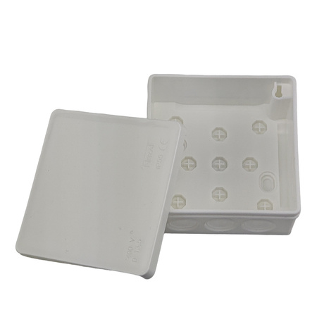 Puszka natynkowa IP55 ViPlast Biała 86x86x40mm VP-03 003-01