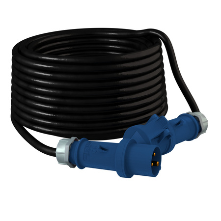 Przedłużacz 2m kempingowy 16A/3P IP44 230V H07RN-F 3x1,5 Doktorvolt® DV-2650-C-16