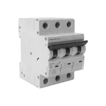 Wyłącznik nadprądowy MCB 10kA 3P 63A C63A VDE Doktorvolt DV-3943