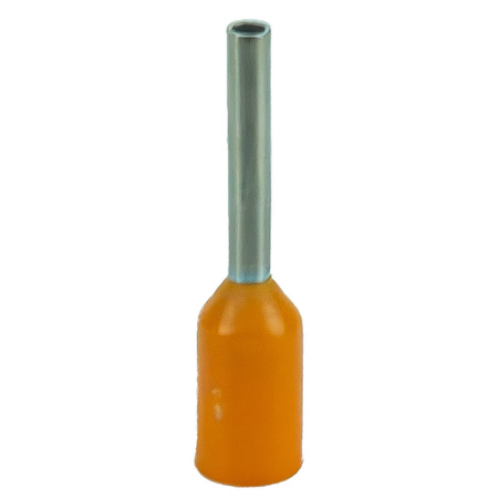 Końcówka tulejkowa izolowana 0,5/8mm 100 sztuk E0508