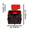 Rozłącznik izolacyjny ML0 16A 3P tablicowy IP55 PCE ML016.3-TB/RG1