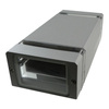 Oprawa elewacyjna 2xGU10 2x50W IP54 szara kinkiet lampa ścienna Nessa GTV LD-NESSAGU10D-80
