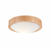 Lampa sufitowa plafon drewniany dębowy LED 1-punktowy wypukły 27 cm LD-PD-8.1 DAB