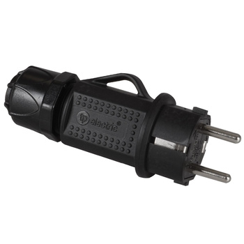 Wtyczka elektryczna UPS z dławnicą kablową 16A typ e IP44 250V TPE 3101-701-0300