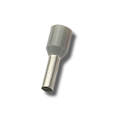 Końcówka tulejkowa izolowana 100 sztuk czerwona cynowana 1mm2 x 8 mm TI1L8