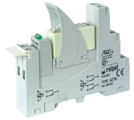 Przekaźnik interfejsowy 1P, 8A, 230 V AC, AgNi PI84-230AC-M93G-TS-2012