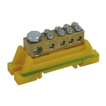 Zacisk listwa zaciskowa PE Z-0001B żółt-ziel E-P 46.33