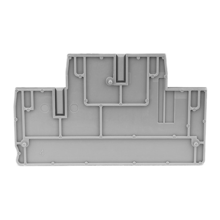 Płytka do złączek 2-piętrowych DSKK 2.5mm2 szara D-DSKK2.5-01P-11-00A