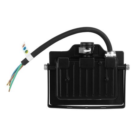 Naświetlacz LED 20W z czujnikiem ruchu czarny IP65 oświetlenie zewnętrzne 2000lm GT-GCR20W-64