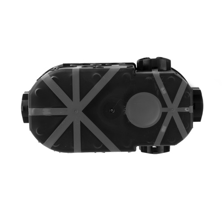 F-tronic Puszka instalacyjna podtynkowa 10 sztuk do elektroniki IT z membraną 67mm czarna VDE 732 E550