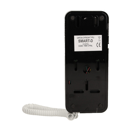 Unifon wielolokatorski do instalacji cyfrowych SMART D. CYFRAL. biało-czarny SMART-D BI-CZ