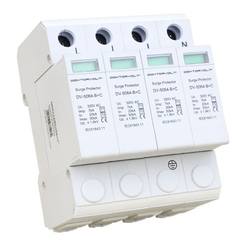 Ogranicznik przepięć ochronnik 4P 20-50kA AC T1/T2 Doktorvolt DV-5064