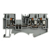 Złączka szynowa 2,5mm2 1P 3-przewodowa zacisk push-in szara UL DS2.5-TW-01P-11-00AH