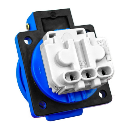 Gniazdo tablicowe 230V 16A bezśrubowe Schuko Bals OEM-71099