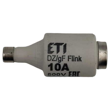 Wkładka topikowa ETI porcelana DII DZ/gF 10A/500V 002312104