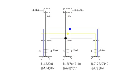 Rozdzielnica wisząca mDV 1x16A/5P 2x230V Doktorvolt® DV-2701-F