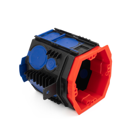 F-tronic Pierścień dystansowy 1 sztuka kompensujący grubość tynku do puszek instalacyjnych piankowych podtynkowych Ø82mm UI10 wyrównujący 739 UI10PA