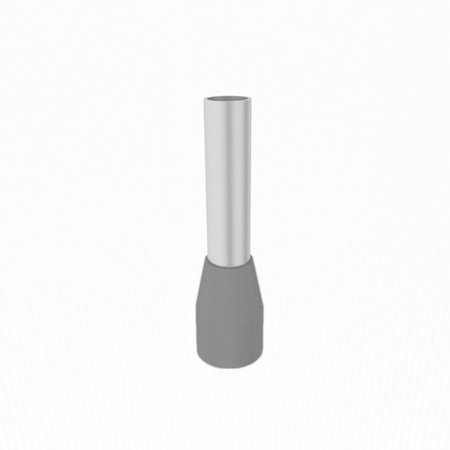 100szt. E0,75/8mm Końcówka tulejkowa izolowana 0,75mm2 szara E7508 Elpromet C.20.07508
