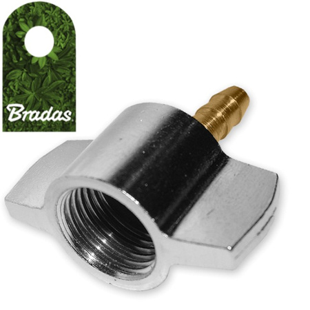 Nakrętka 8mm do kompresora samochodowego motylek BRADAS P/NK8